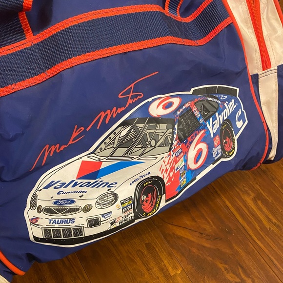 VTG 90’s Mark Martin “50th Anniversary” Duffel Bag - Picture 2 of 15